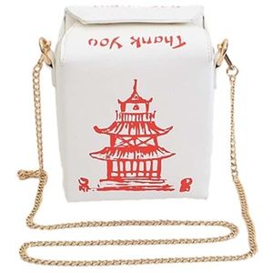 Chinese Take Out Clutch Shoulder Bag
